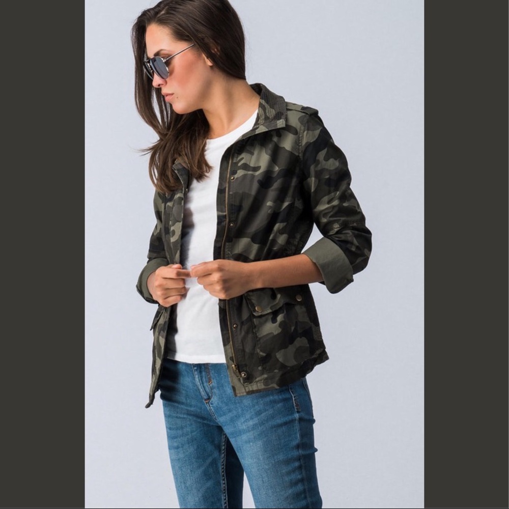 ❄️🆕5⭐️Camo Print Long Sleeve Jacket - Picture 6 of 6